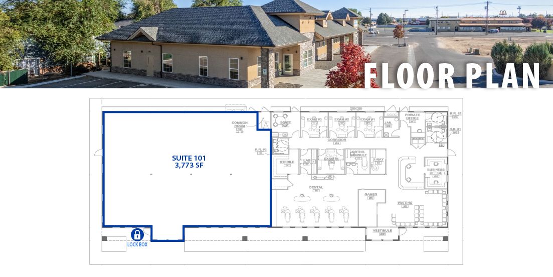 South Nampa Office Space For Lease: 914 12th Ave Rd, Nampa, ID 83686